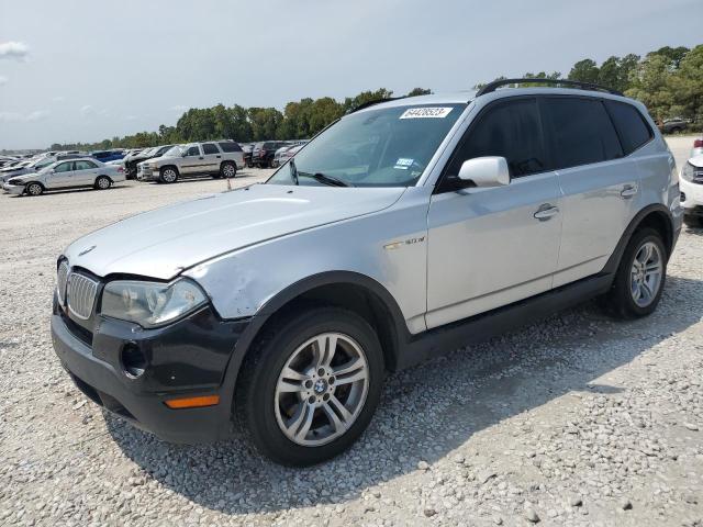 BMW X3 3.0SI 2007 with VIN WBXPC93447WF06758 - Photo from auction