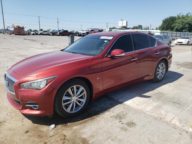 INFINITI Q50 BASE 2015 with VIN JN1BV7AR2FM404566 - Photo from auction
