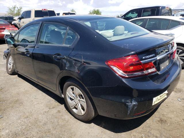 Photo 2 from auction – 2013 HONDA CIVIC LX with VIN 19XFB2F52DE080756