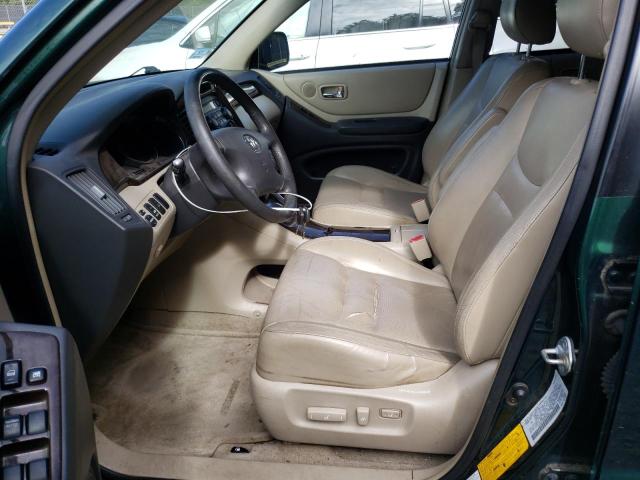 Photo 7 from auction – 2002 TOYOTA HIGHLANDER with VIN JTEHF21A920095807