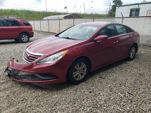 HYUNDAI SONATA GLS 2014 with VIN 5NPEB4AC2EH890804 - Photo from auction