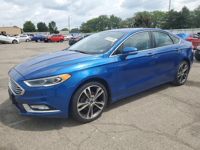 FORD FUSION TIT 2017 with VIN 3FA6P0K96HR213327 - Photo from auction