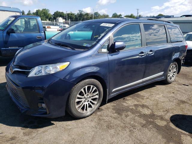 TOYOTA SIENNA XLE 2018 with VIN 5TDYZ3DC7JS951695 - Photo from auction