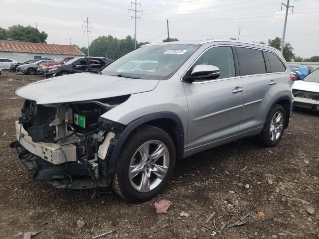 TOYOTA HIGHLANDER 2017 with VIN 5TDDZRFH3HS395681 - Photo from auction