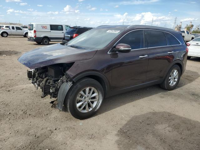KIA SORENTO LX 2016 with VIN 5XYPG4A34GG055324 - Photo from auction