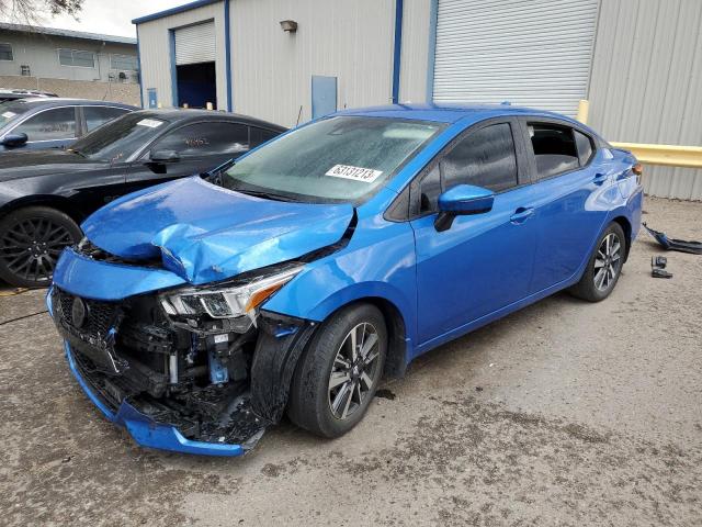 NISSAN VERSA SV 2021 with VIN 3N1CN8EV5ML846301 - Photo from auction