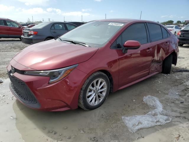TOYOTA COROLLA LE 2022 with VIN JTDVPMAE4NJ213229 - Photo from auction
