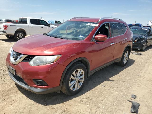 NISSAN ROGUE S 2015 with VIN KNMAT2MT6FP572346 - Photo from auction