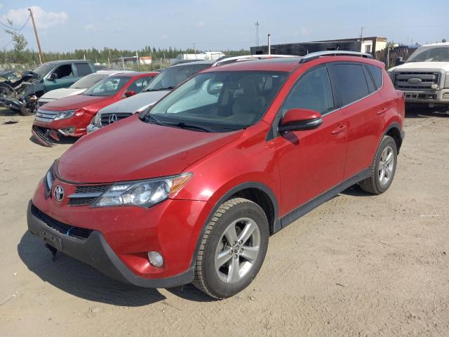 TOYOTA RAV4 XLE 2015 with VIN 2T3RFREVXFW297460 - Photo from auction