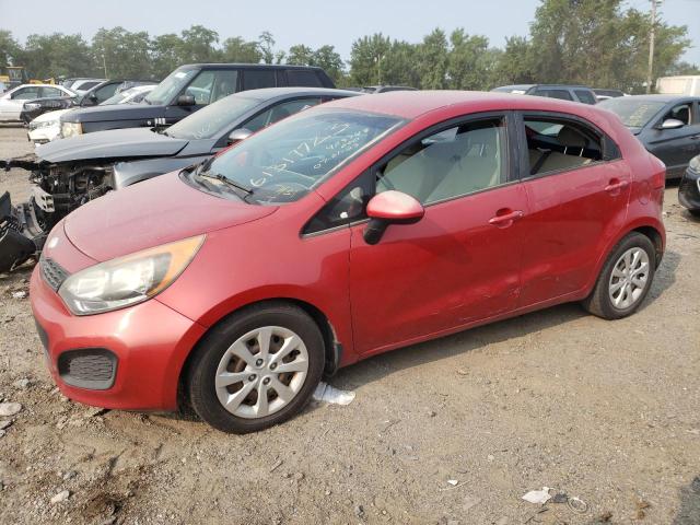 KIA RIO LX 2013 with VIN KNADM5A34D6310194 - Photo from auction