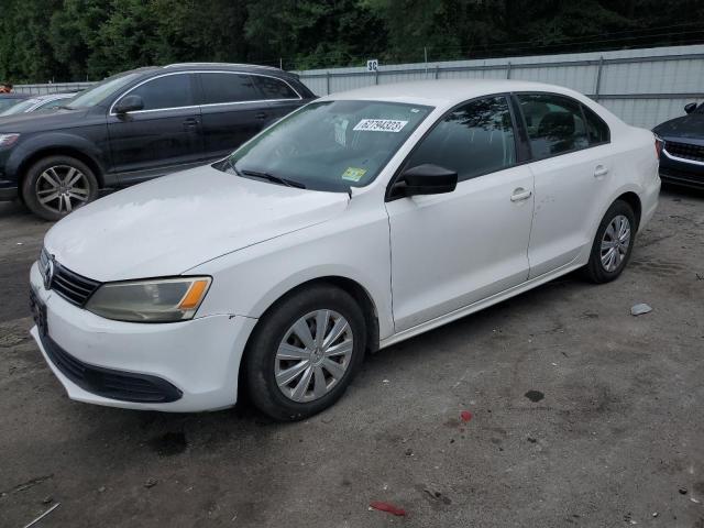 VOLKSWAGEN JETTA BASE 2012 with VIN 3VW2K7AJ4CM404565 - Photo from auction