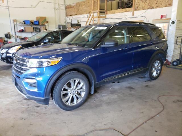 FORD EXPLORER X 2020 with VIN 1FMSK8DH3LGC81591 - Photo from auction