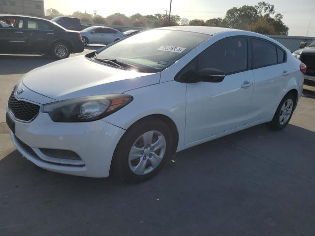 KIA FORTE LX 2015 with VIN KNAFX4A64F5429747 - Photo from auction
