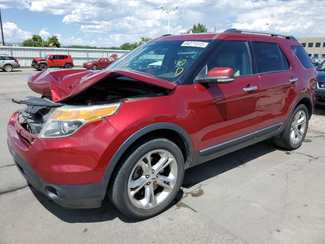 FORD EXPLORER L 2014 with VIN 1FM5K8F83EGA14822 - Photo from auction