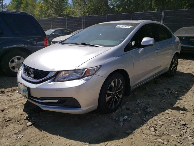 HONDA CIVIC EX 2013 with VIN 2HGFB2F8XDH552072 - Photo from auction