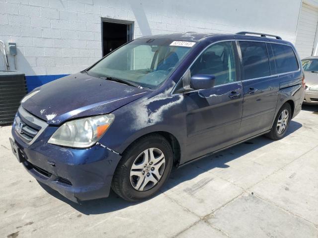 HONDA ODYSSEY EX 2007 with VIN 5FNRL38487B022752 - Photo from auction