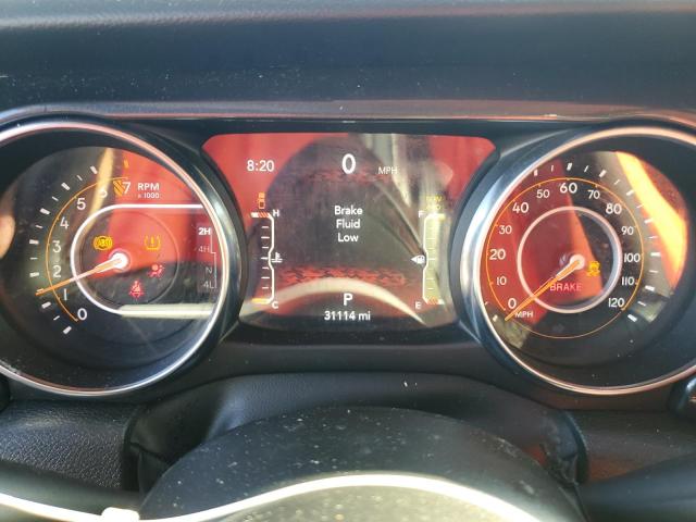 Photo 9 from auction – 2022 JEEP GLADIATOR with VIN 1C6HJTAG6NL125045