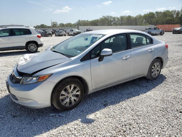 HONDA CIVIC LX 2012 with VIN 19XFB2F56CE358735 - Photo from auction