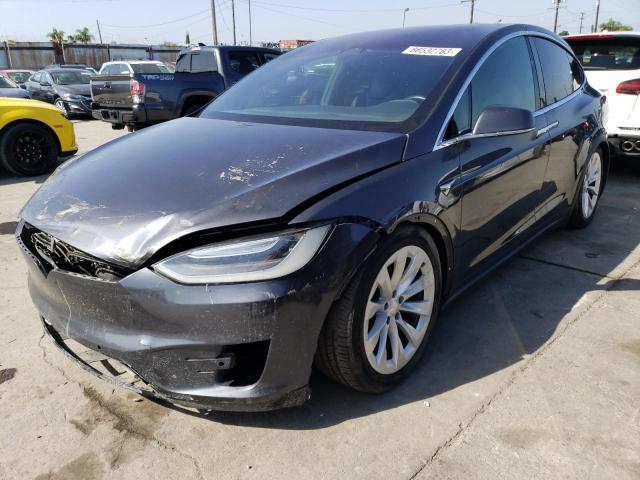 TESLA MODEL X 2016 with VIN 5YJXCAE23GF027839 - Photo from auction