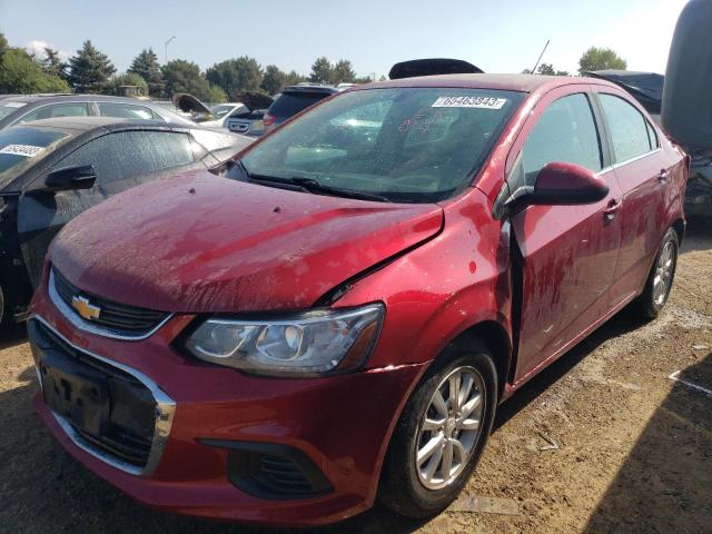 Photo 1 from auction – 2018 CHEVROLET SONIC LT with VIN 1G1JD5SH9J4110332