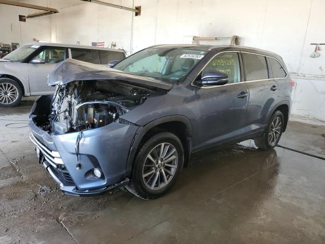 Photo 1 from auction – 2019 TOYOTA HIGHLANDER with VIN 5TDJZRFH7KS963912