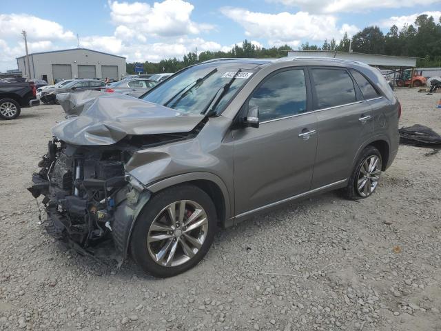 KIA SORENTO SX 2015 with VIN 5XYKW4A71FG600121 - Photo from auction