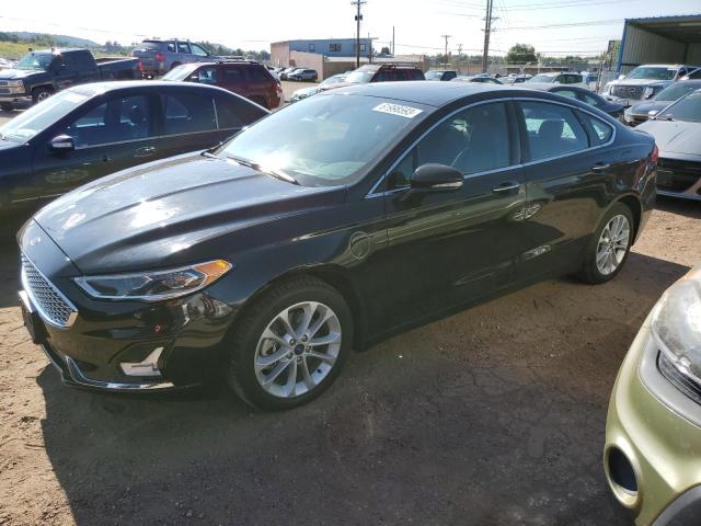 FORD FUSION TIT 2019 with VIN 3FA6P0SU7KR252343 - Photo from auction