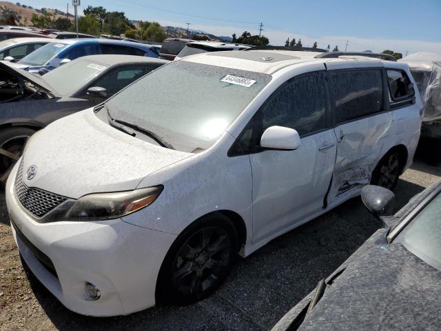 Photo 1 from auction – 2016 TOYOTA SIENNA SE with VIN 5TDXK3DC3GS729664