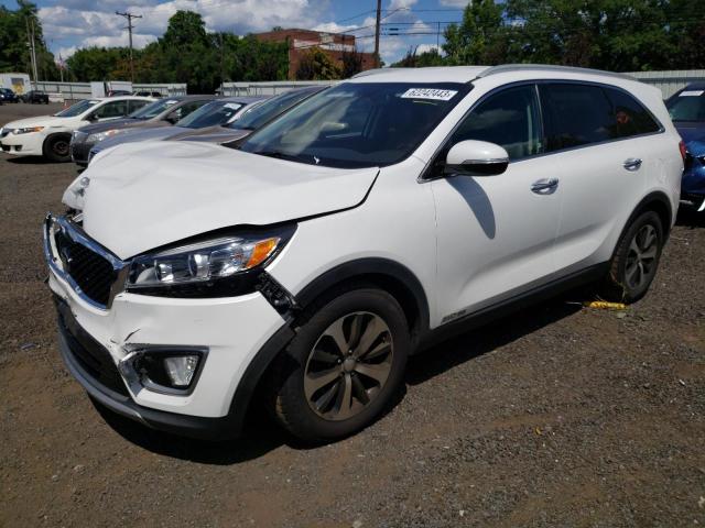 KIA SORENTO EX 2016 with VIN 5XYPHDA56GG007855 - Photo from auction