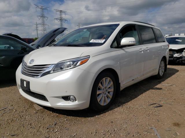 Photo 1 from auction – 2015 TOYOTA SIENNA XLE with VIN 5TDYK3DC4FS566994