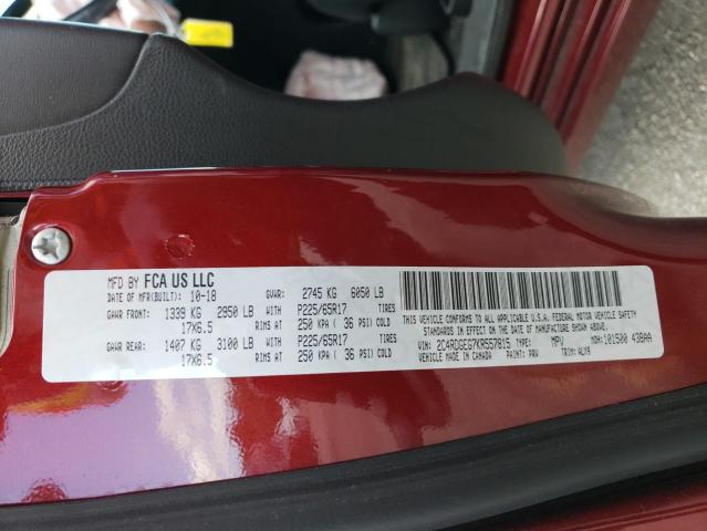 Photo 14 from auction – 2019 DODGE GRAND CARA with VIN 2C4RDGEG7KR557815