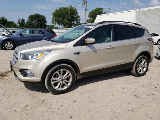FORD ESCAPE SE 2018 with VIN 1FMCU0GD5JUA97664 - Photo from auction