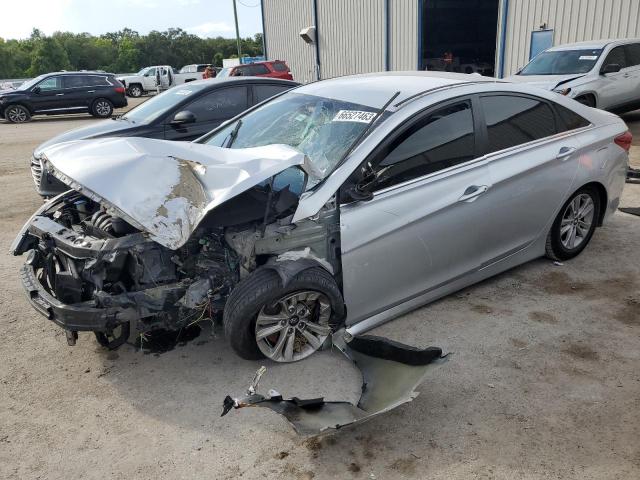 HYUNDAI SONATA GLS 2014 with VIN 5NPEB4AC1EH889742 - Photo from auction