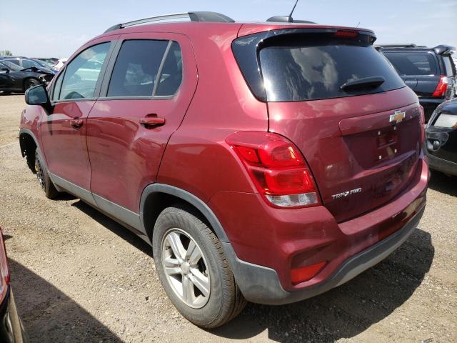Photo 2 from auction – 2022 CHEVROLET TRAX 1LT with VIN KL7CJPSM7NB540988