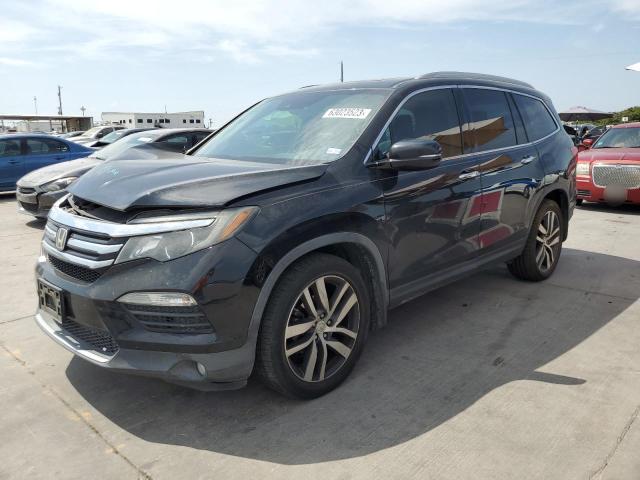HONDA PILOT ELIT 2016 with VIN 5FNYF6H04GB045320 - Photo from auction