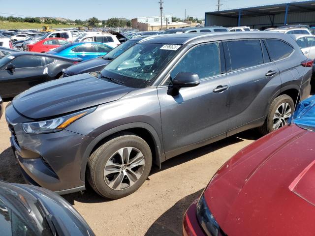Photo 1 from auction – 2020 TOYOTA HIGHLANDER with VIN 5TDGZRBH8LS016573