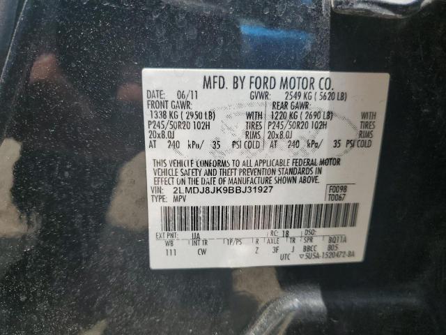 Photo 14 from auction – 2011 LINCOLN MKX with VIN 2LMDJ8JK9BBJ31927