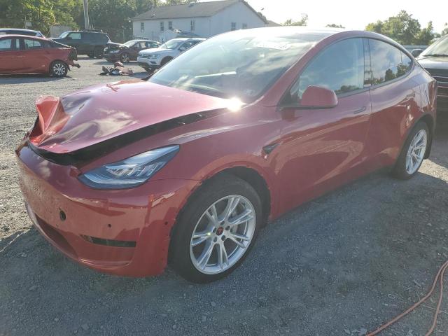 TESLA MODEL Y 2021 с VIN 5YJYGDEE2MF244525 - Фото с аукциона