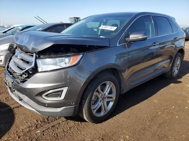 FORD EDGE TITAN 2015 with VIN 2FMPK4K98FBC17455 - Photo from auction