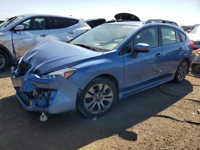 SUBARU IMPREZA SP 2015 with VIN JF1GPAW66FH242559 - Photo from auction