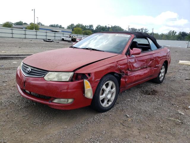 TOYOTA CAMRY SOLA 2002 with VIN 2T1FF28P92C565765 - Photo from auction