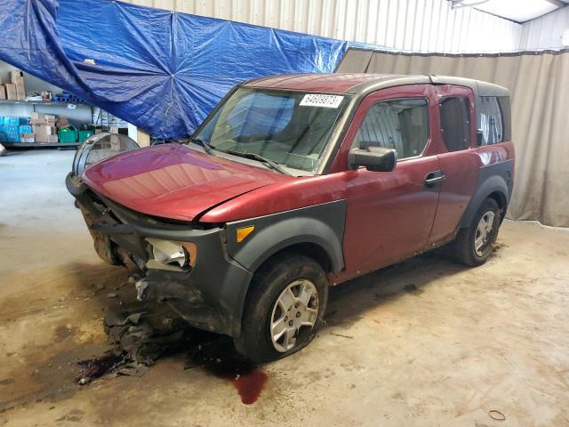 HONDA ELEMENT LX 2008 with VIN 5J6YH183X8L012810 - Photo from auction