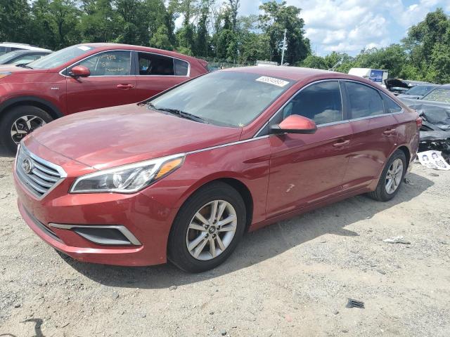 HYUNDAI SONATA SE 2016 with VIN 5NPE24AF7GH406039 - Photo from auction