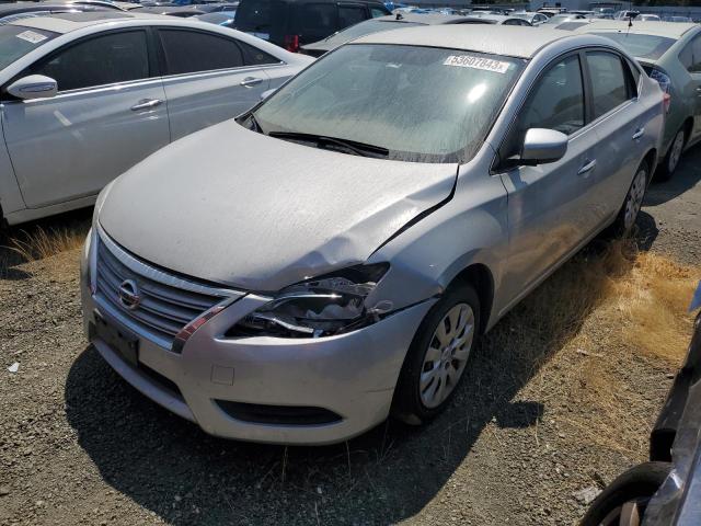 Photo 1 from auction – 2014 NISSAN SENTRA S with VIN 1N4AB7AP3EN855343