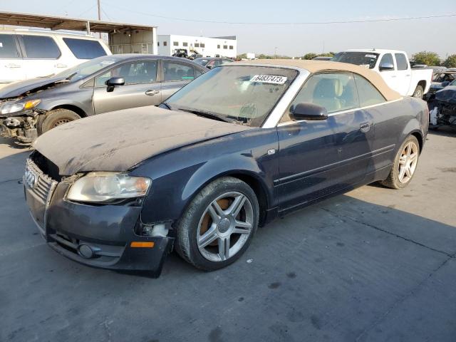 AUDI A4 2.0T CA 2008 with VIN WAUAF48H88K000815 - Photo from auction