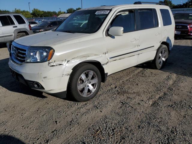 HONDA PILOT TOUR 2014 with VIN 5FNYF3H96EB028254 - Photo from auction