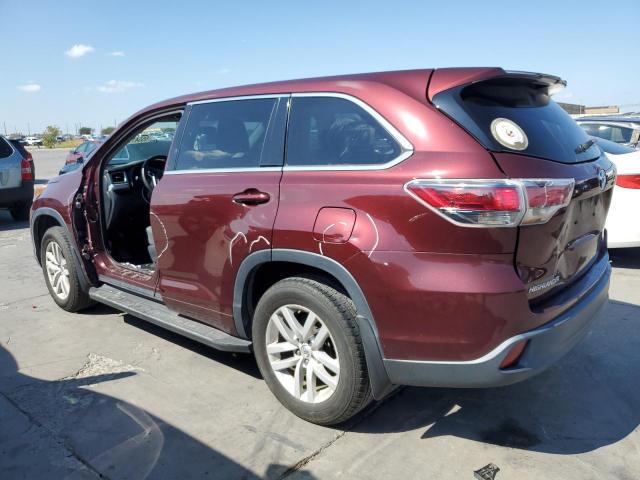 Photo 2 from auction – 2015 TOYOTA HIGHLANDER with VIN 5TDZARFH5FS012012