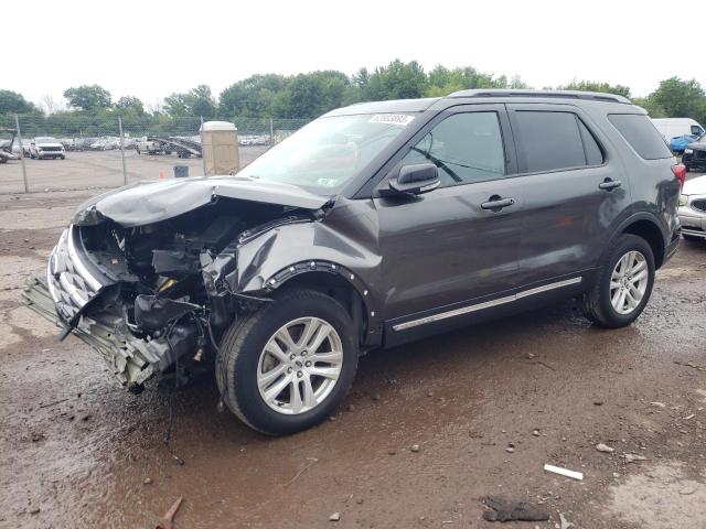 FORD EXPLORER X 2018 with VIN 1FM5K8D8XJGC79802 - Photo from auction