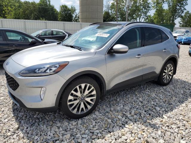 FORD ESCAPE TIT 2021 with VIN 1FMCU9DZ7MUA04877 - Photo from auction