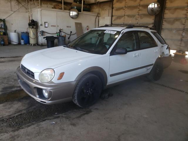 SUBARU IMPREZA OU 2002 with VIN JF1GG68562G822847 - Photo from auction